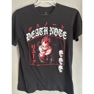 Death Note Anime T Shirt Size Medium Black
